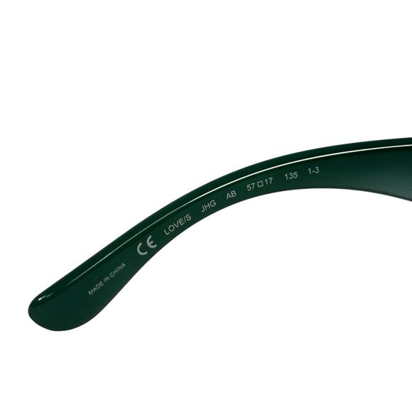 Juicy Couture Green Smells Like Couture Vintage Y2K Sunglasses Womens 57-17 135 main image 6